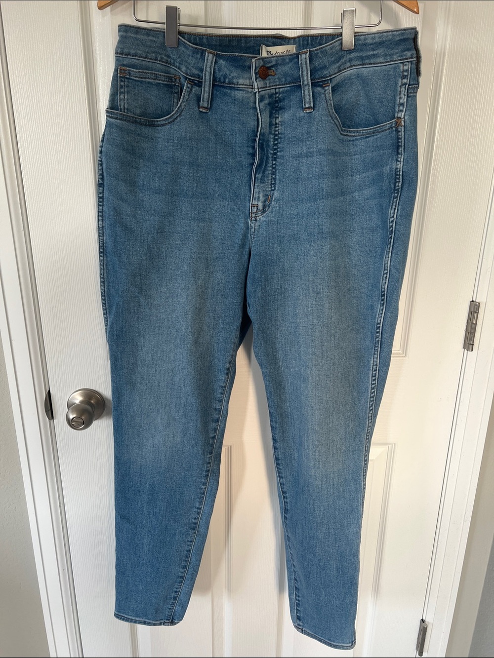 NWT Madewell Curvy Roadtripper Jeans Magic Pockets W32T